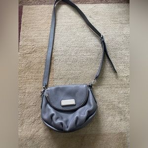 Marc Jacobs dark gray cross body purse